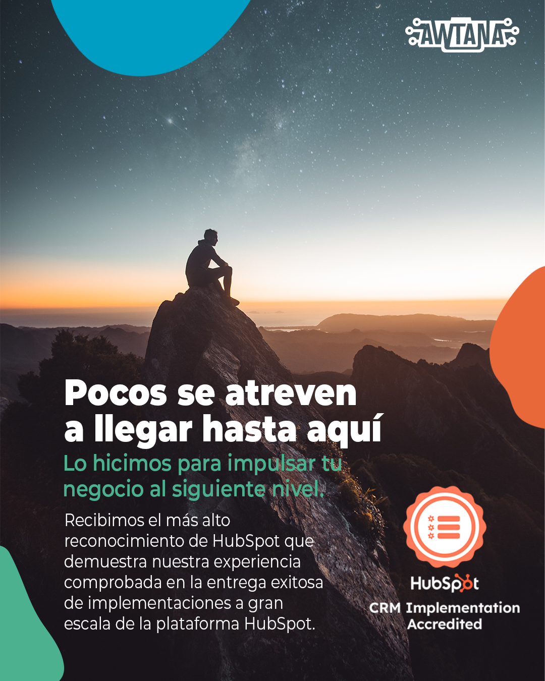 Felicitaciones Awtana por obtener la acreditación para CRM